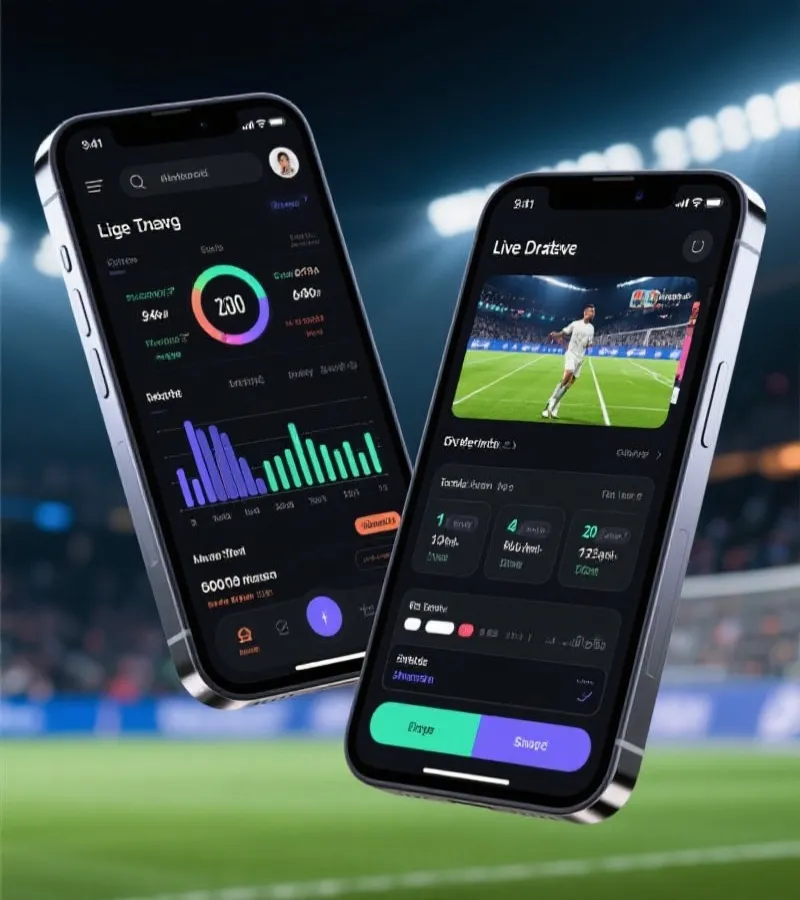 华体会体育 Mobile App Interface